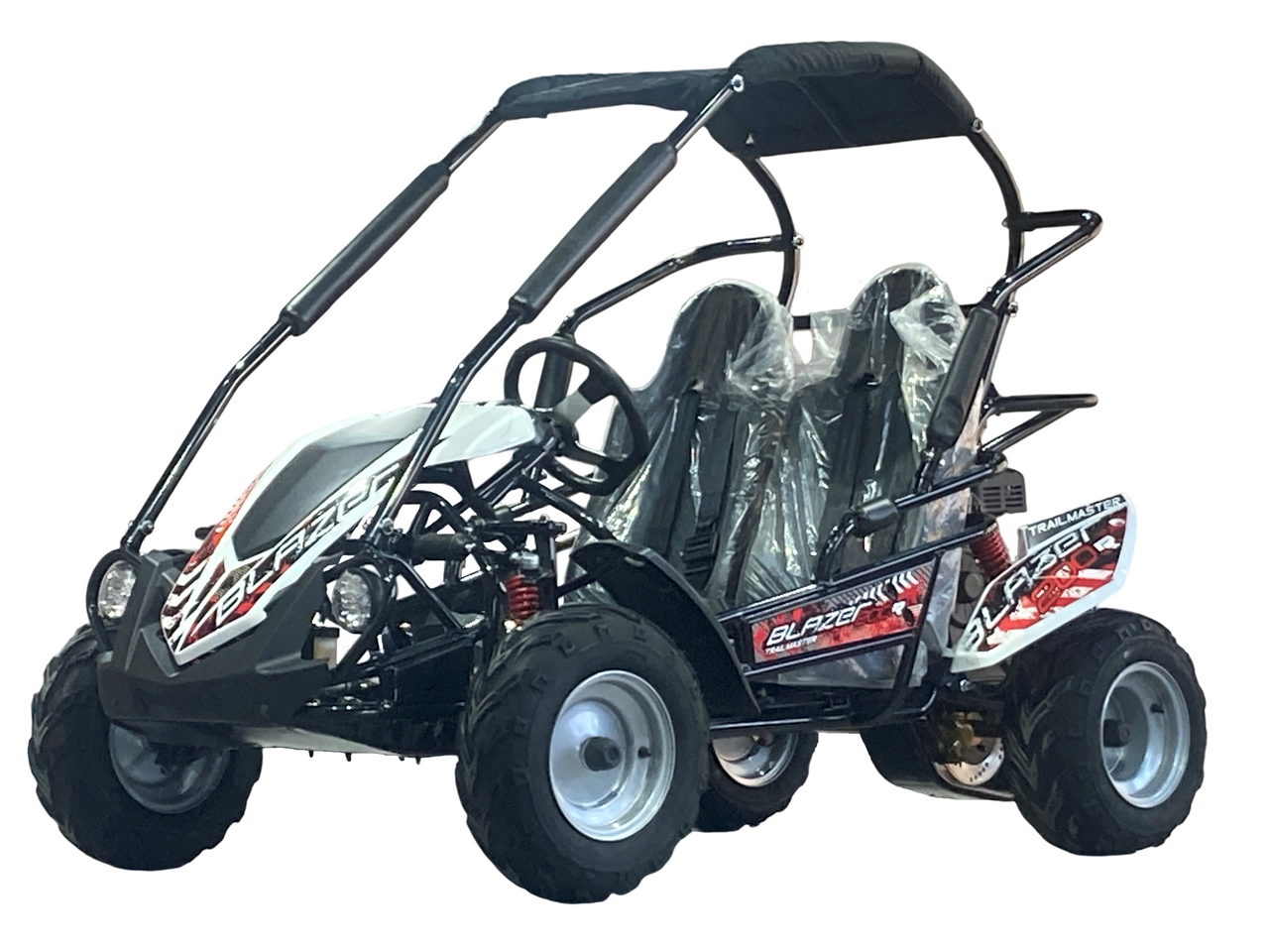 TrailMaster Blazer 200R MID-Size Go Kart, 7.5hp Torque Converter